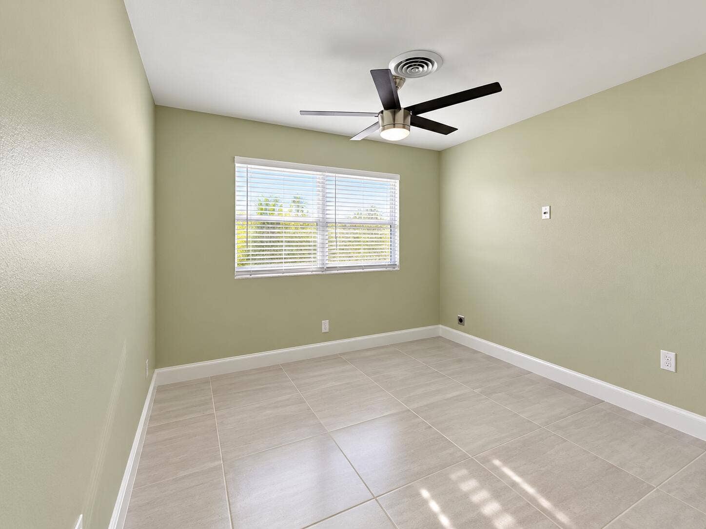 266 SW 12TH Street, Boca Raton, Boca Raton, FL 33432 Minimal Sage Bedroom with Fan and Window