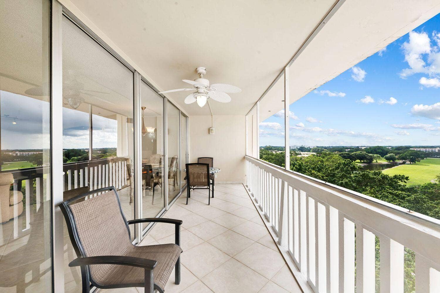 6911 Environ Boulevard, #8K, Lauderhill, FL 33319 Balcony