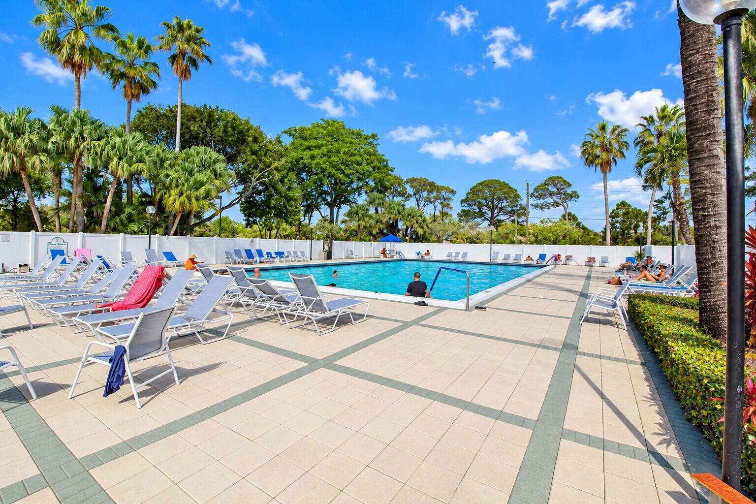 Poolside