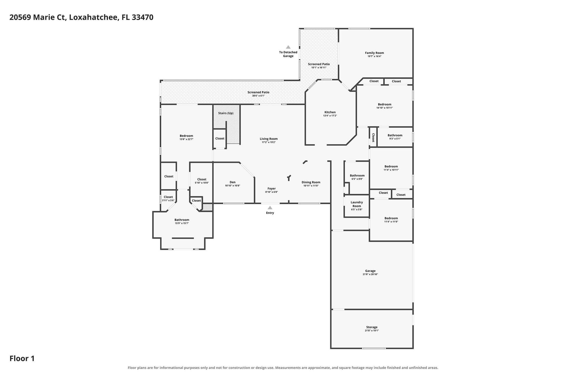 20569 Marie Court, Loxahatchee, FL 33470 Floor-1