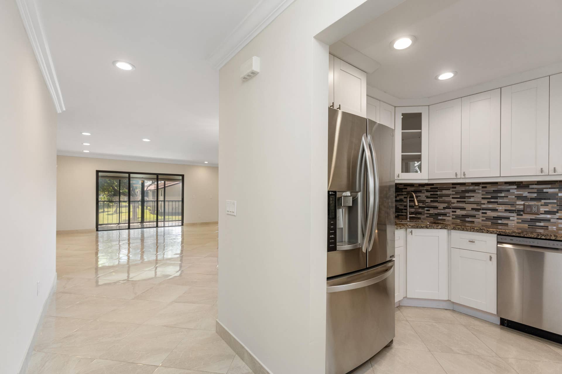 Entrance hall & Kitchen