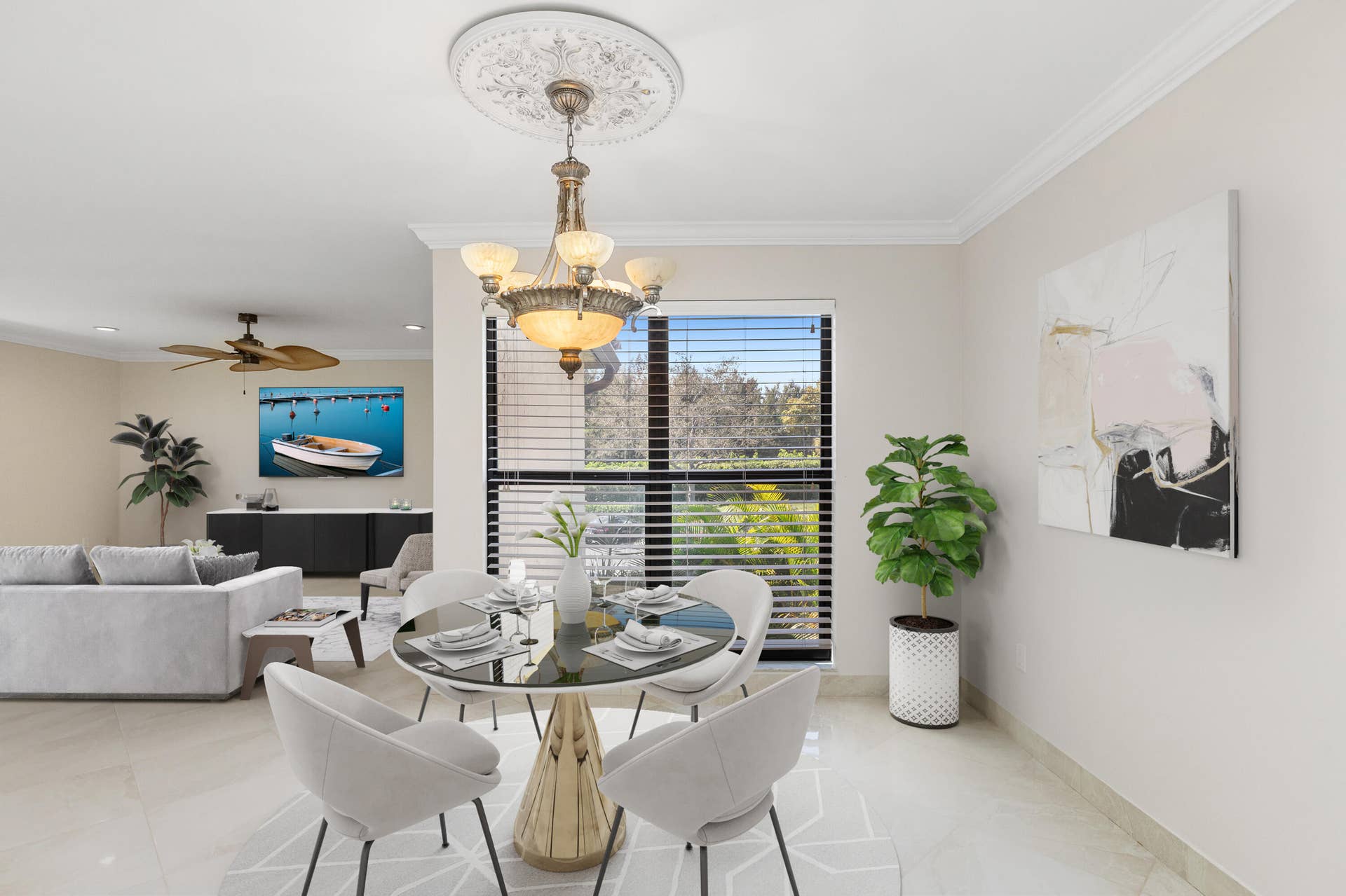 Dining area
