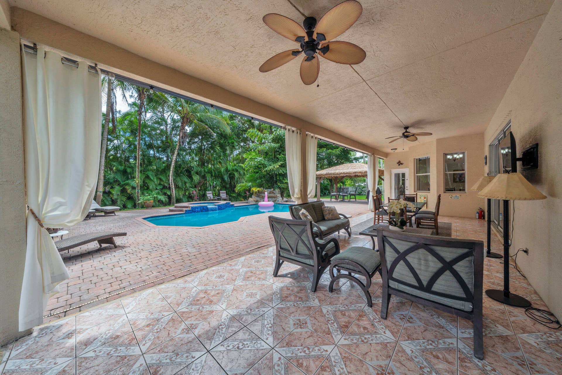 15250 Temple Boulevard, Loxahatchee, FL 33470 Patio Access from Primary Bedroom