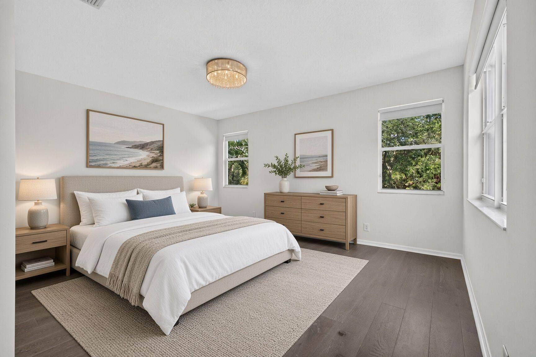 Master Bedroom - Staged