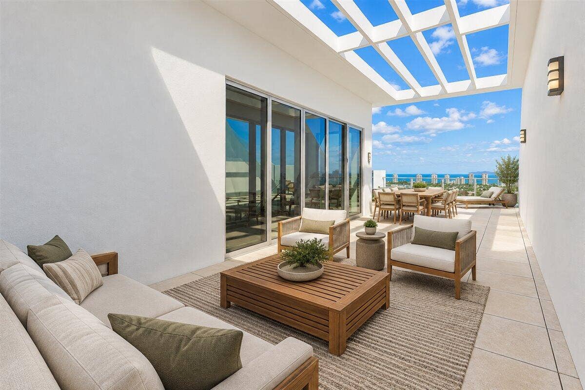 220 LAKE SHORE Drive, #2406, West Palm Beach, FL 33403 66-Sunlit Coastal Rooftop Lounge