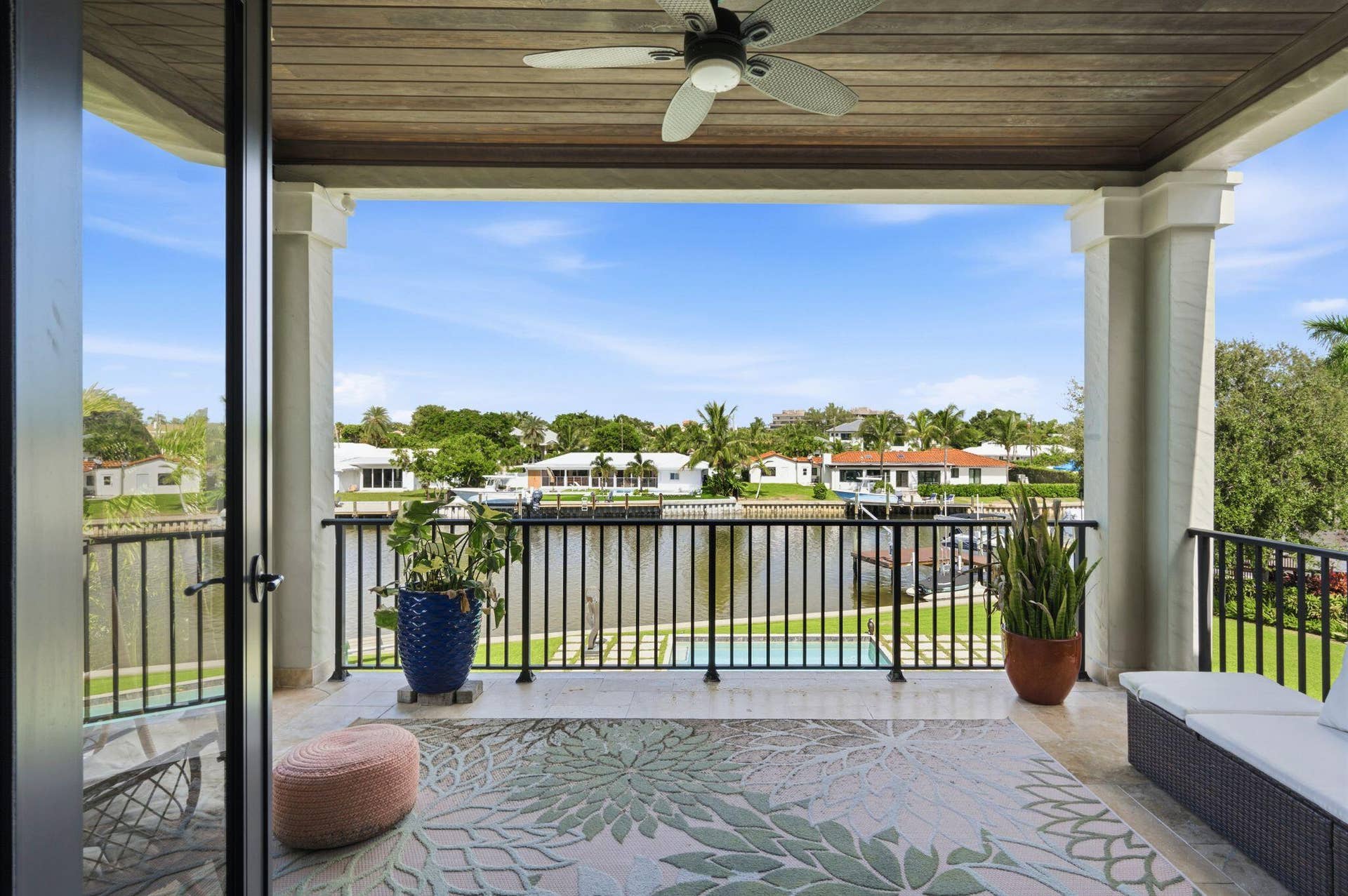 1950 Portage Landing N, North Palm Beach, FL 33408 PRIMARY BEDROOM BALCONY