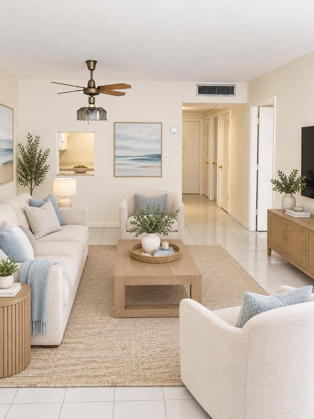 DISCLAIMER: This photo is virtually staged using AI-generated furnishings