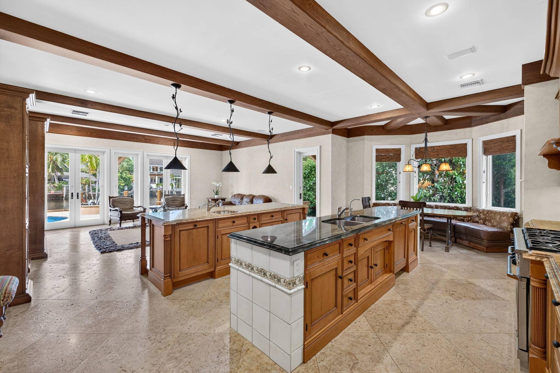 67 ROYAL PALM Drive, Fort Lauderdale, FL 33301 034_Kitchen_and_Family_Room