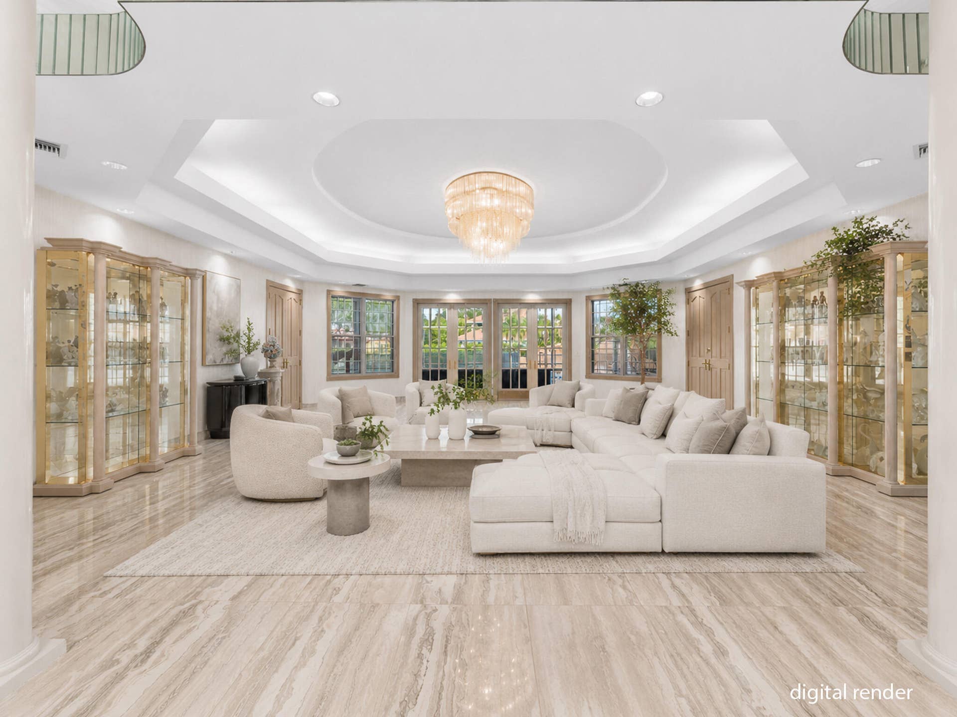 1800 EAGLE TRACE Boulevard, Coral Springs, FL 33071 Formal Living Room