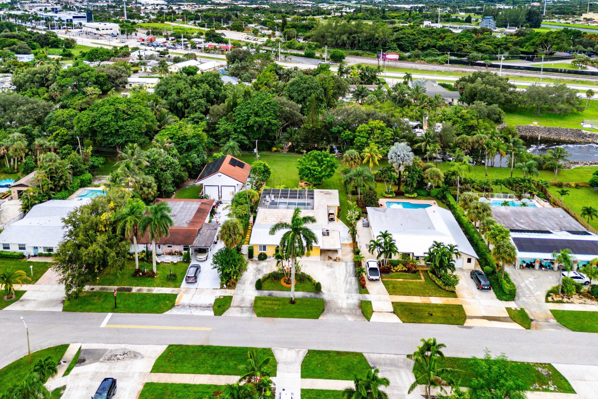 Aerial of Front