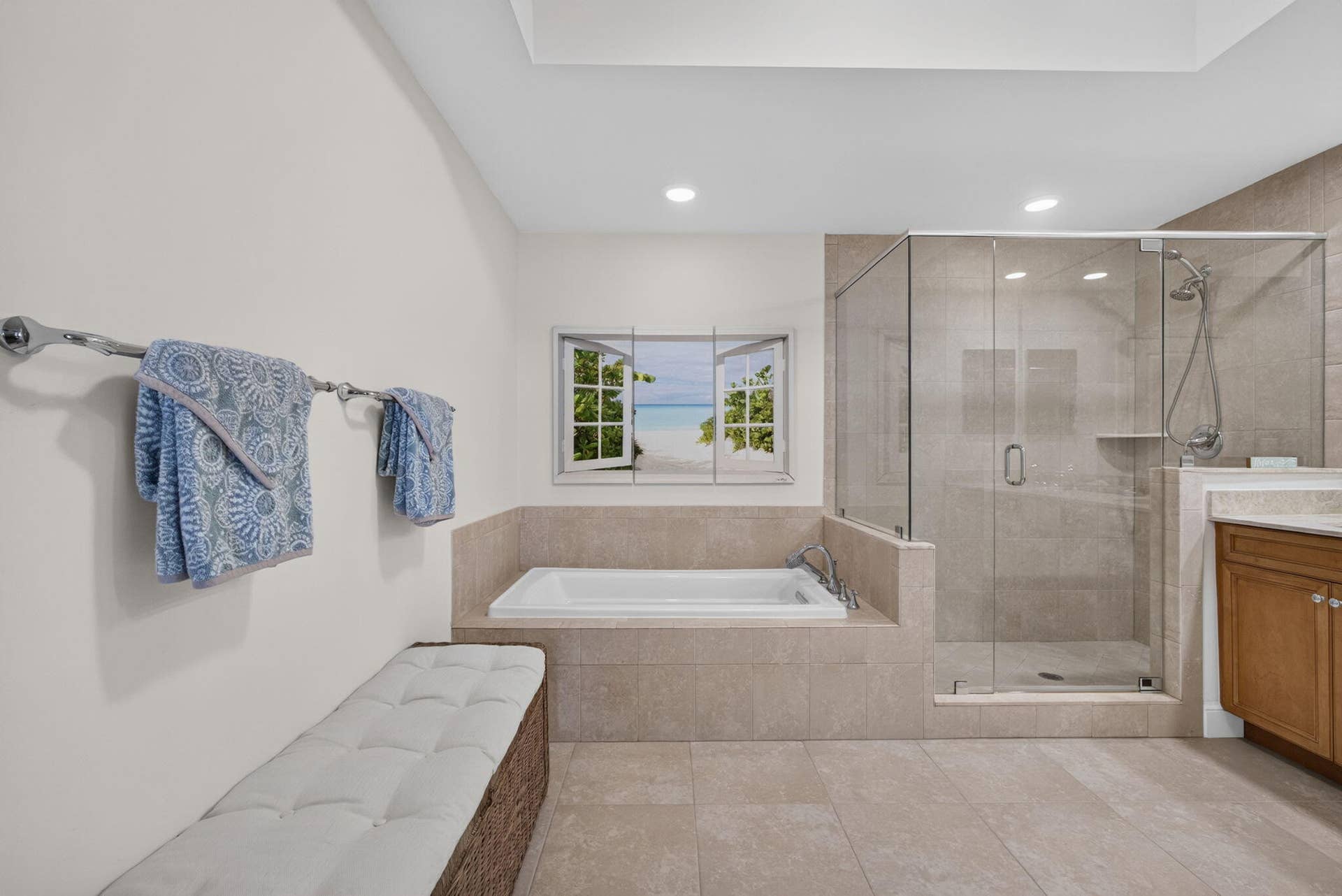 Large Primary Bathroom