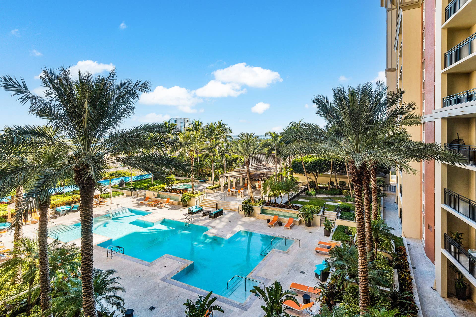 550 Okeechobee Boulevard, #1207, West Palm Beach, FL 33401 SE Views from Large Balcony