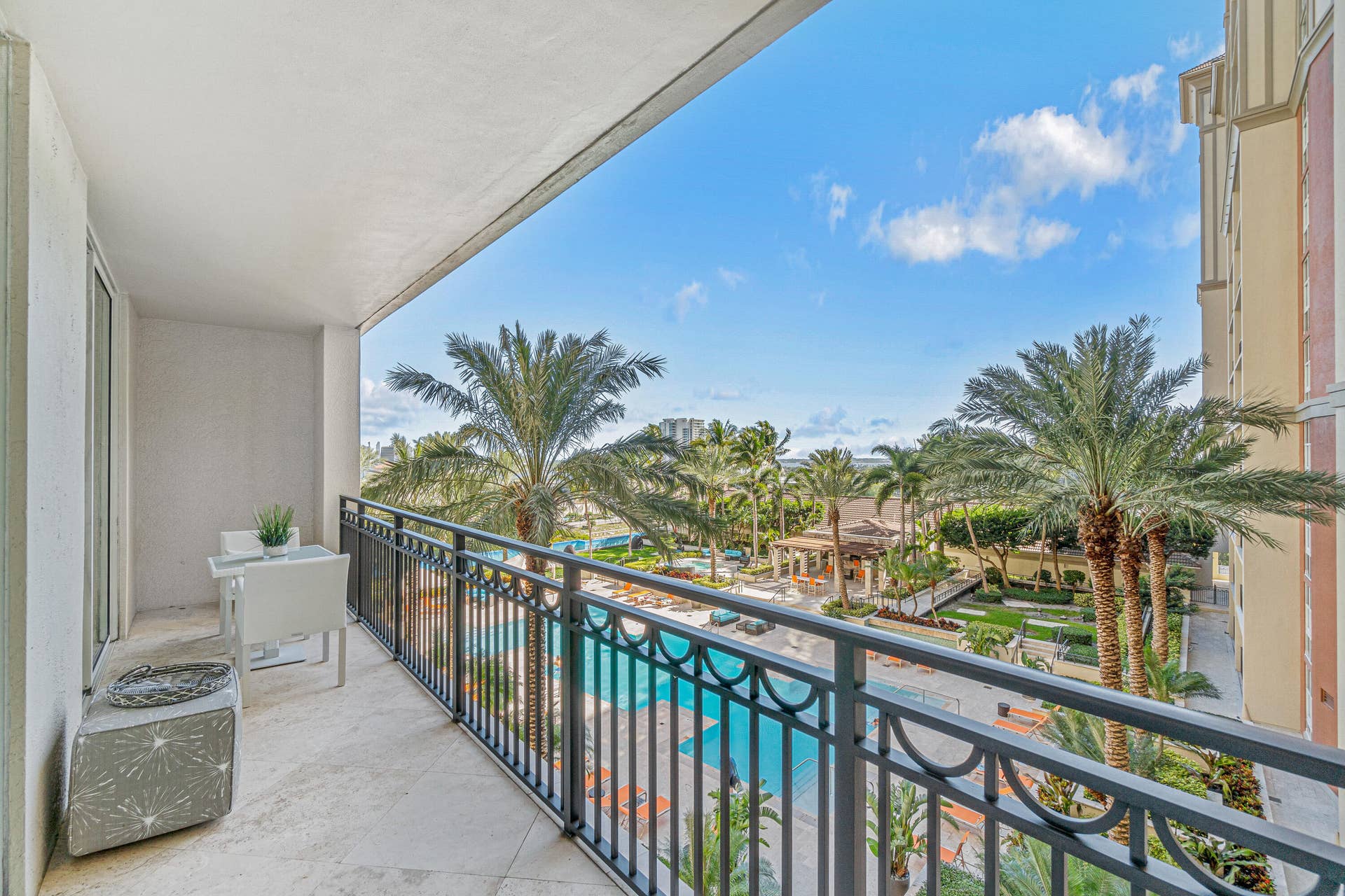 550 Okeechobee Boulevard, #1207, West Palm Beach, FL 33401 Oversized Balcony