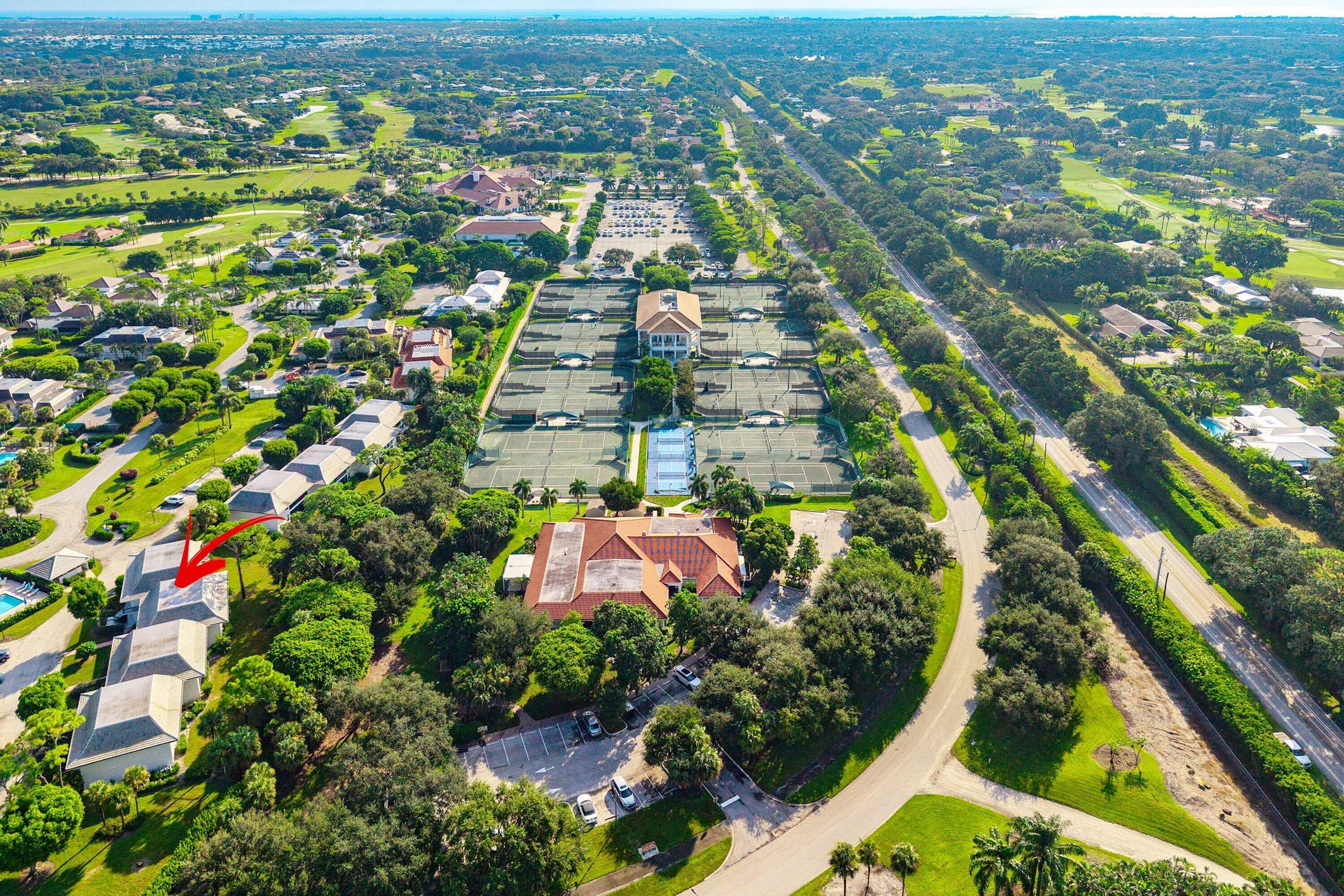 4660 Kittiwake Court, #Kingfisher, Boynton Beach, FL 33436 Aerial view