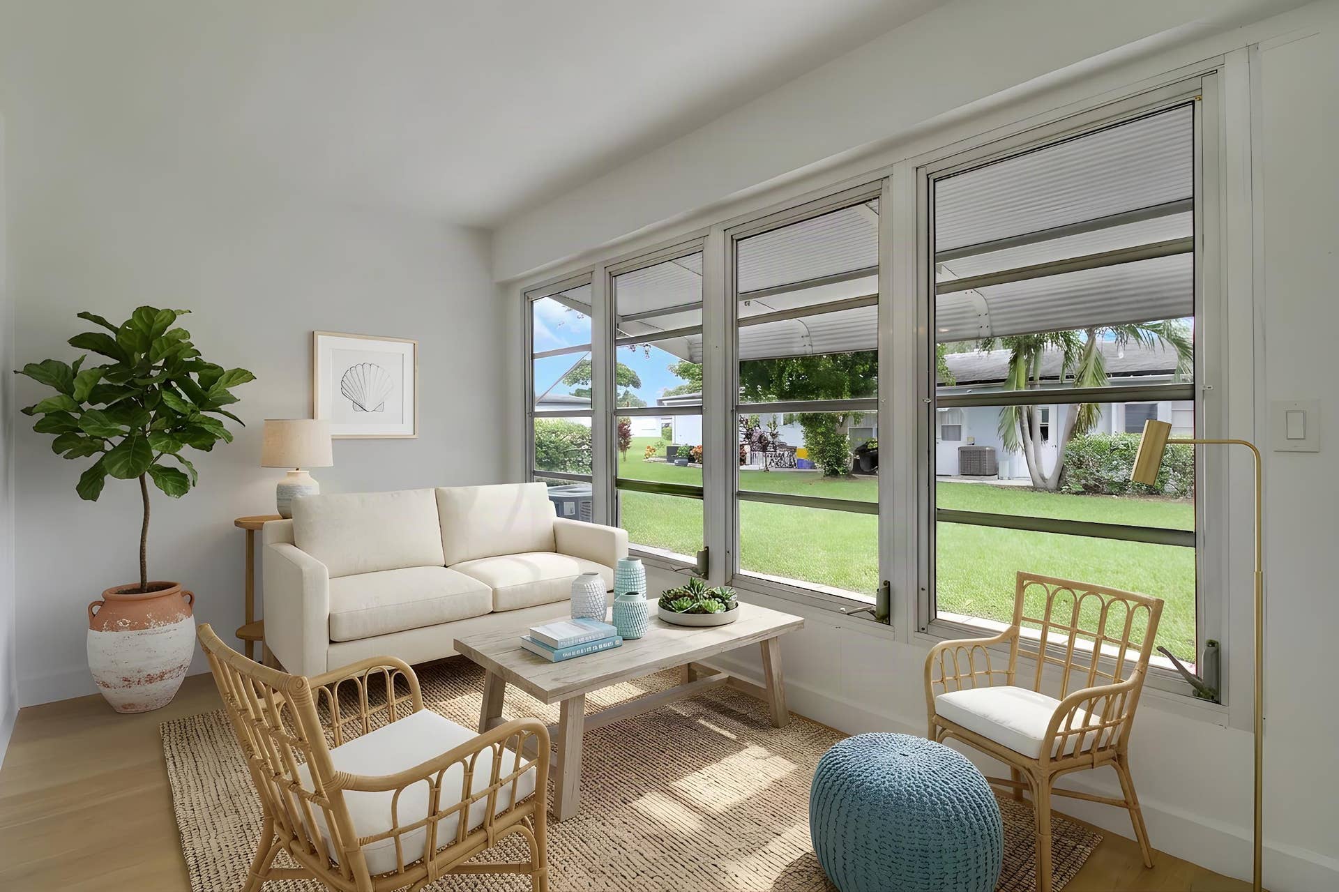 625 High Point Drive, #C, Delray Beach, FL 33445 Virtually Staged Photo