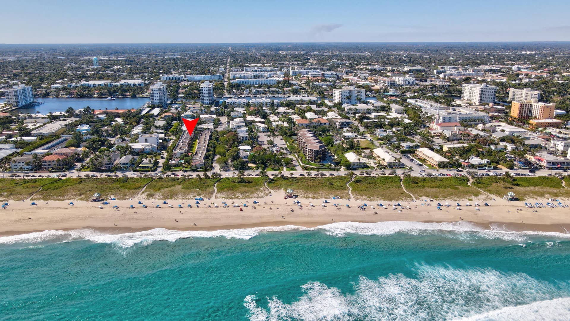 200 S Ocean Boulevard, #A-115, Delray Beach, FL 33483 Aerial View