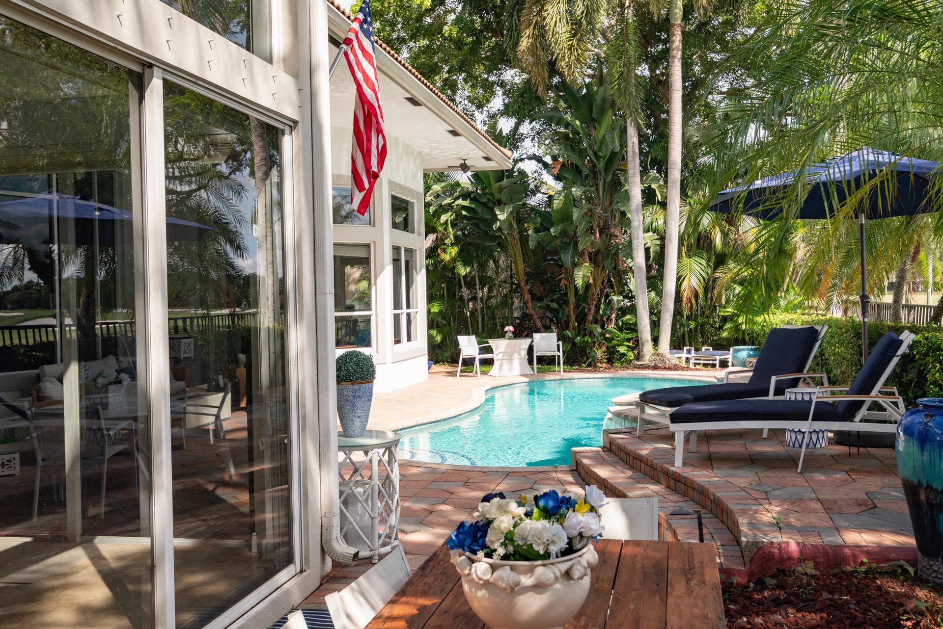 Patio and Pool