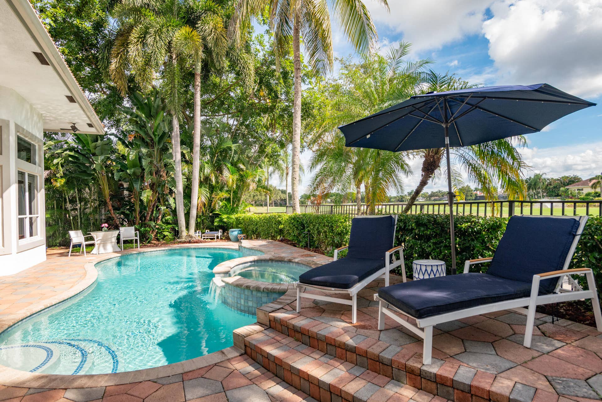 Patio and Pool