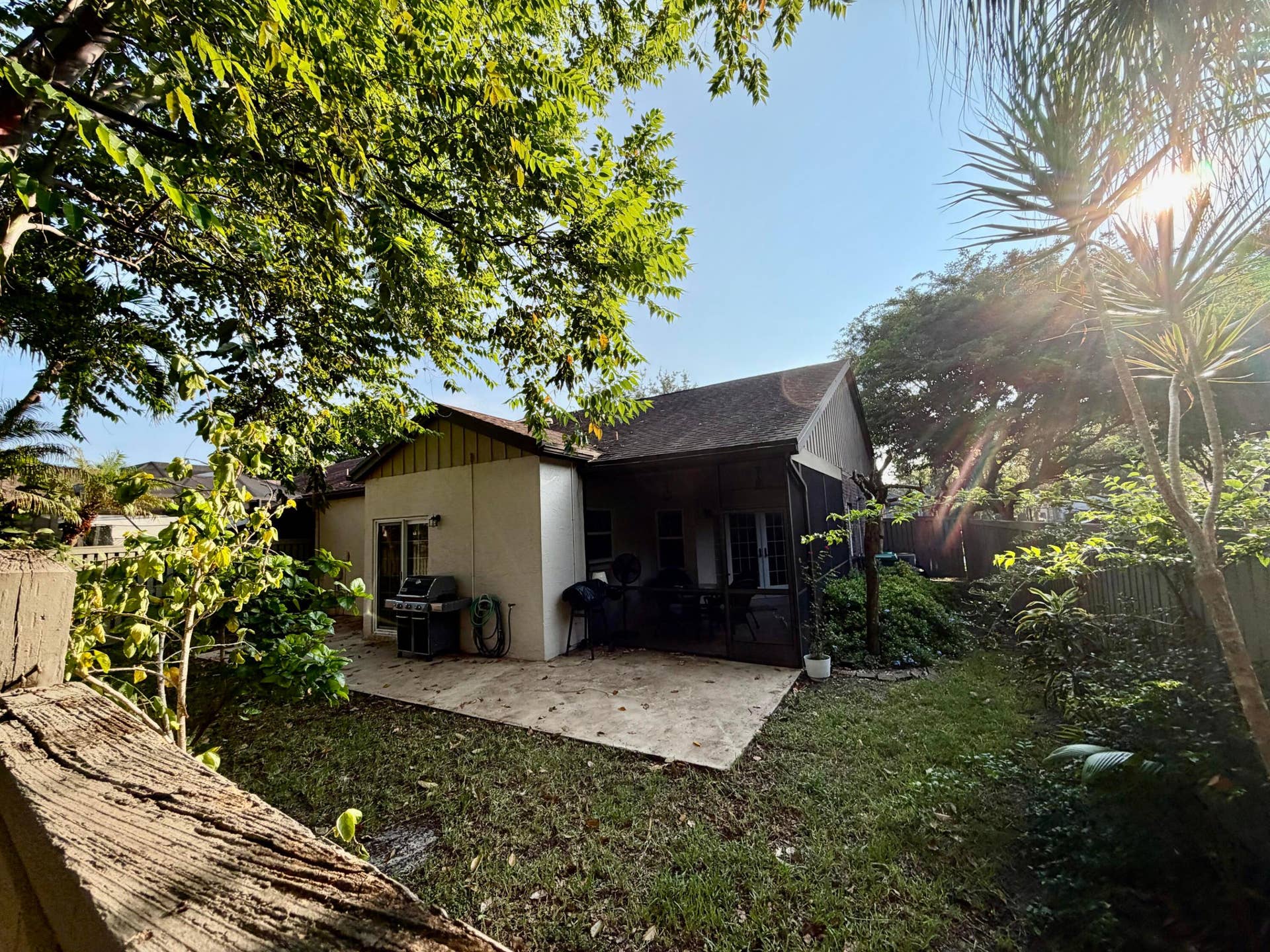 View of Rear of House