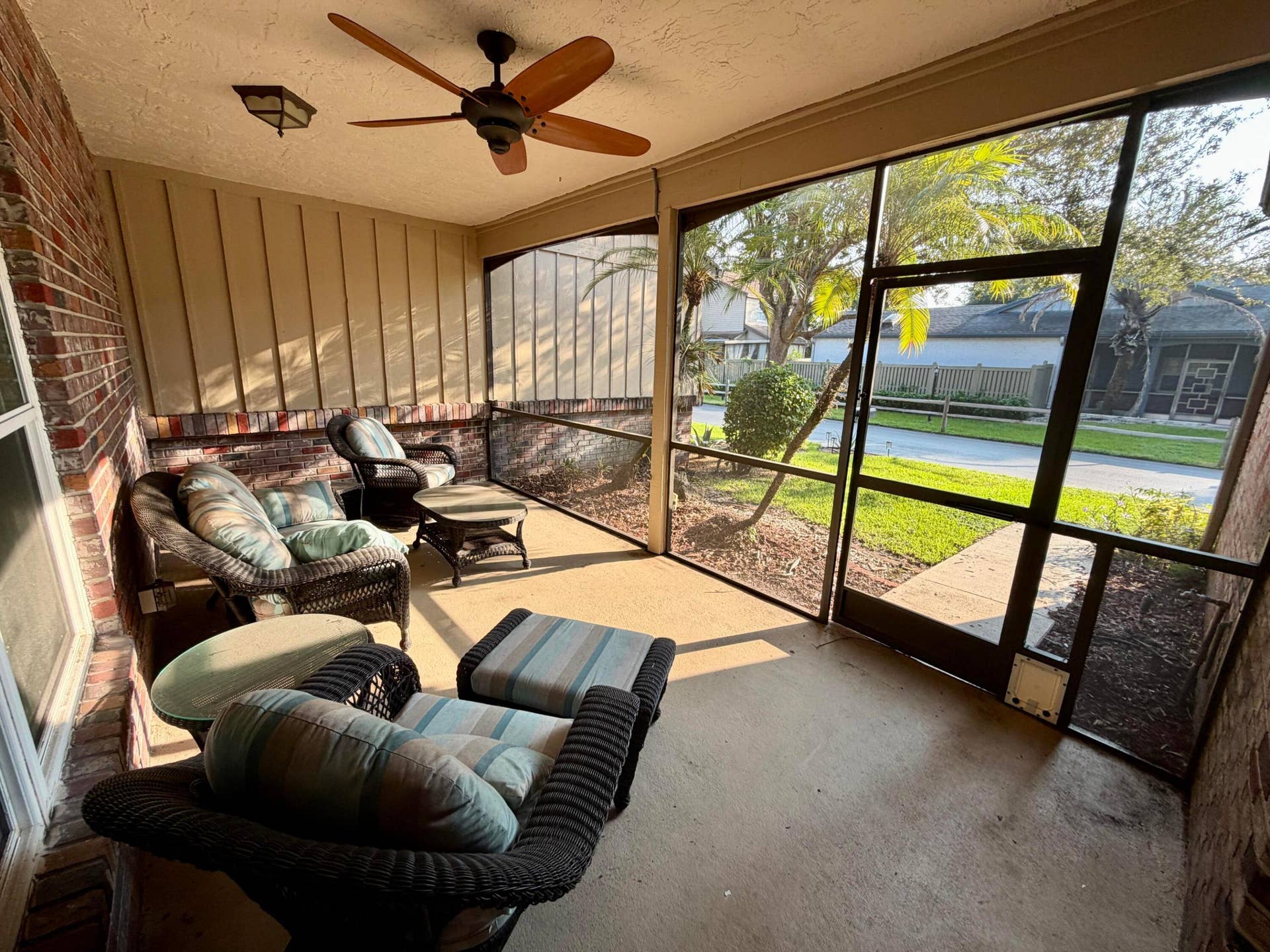 Screened Front Porch