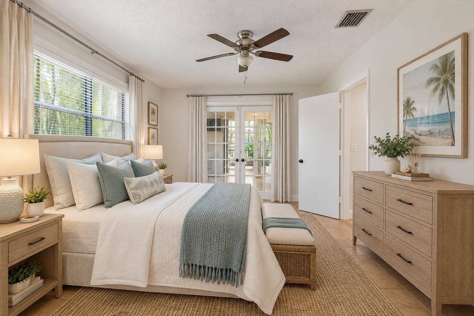 Staged Bedroom
