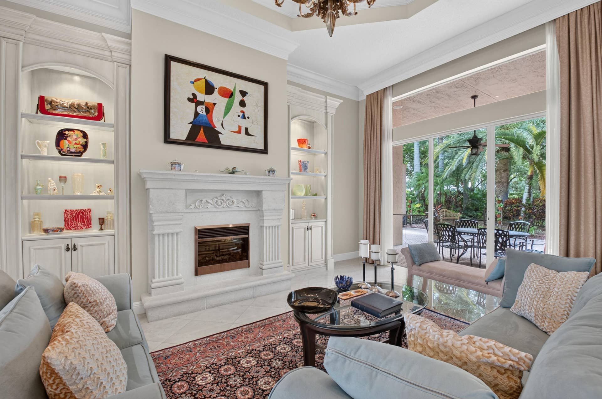 6946 MILANI Street, Lake Worth, FL 33467 Fireplace