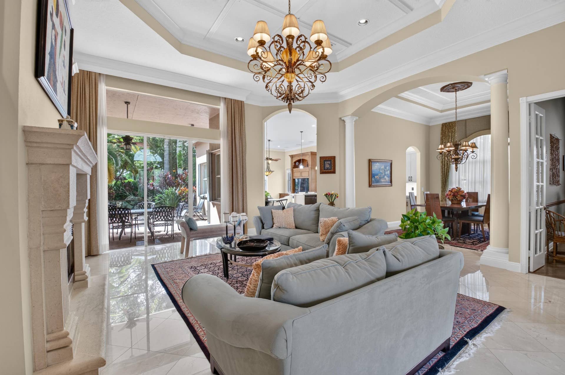 6946 MILANI Street, Lake Worth, FL 33467 Living Room