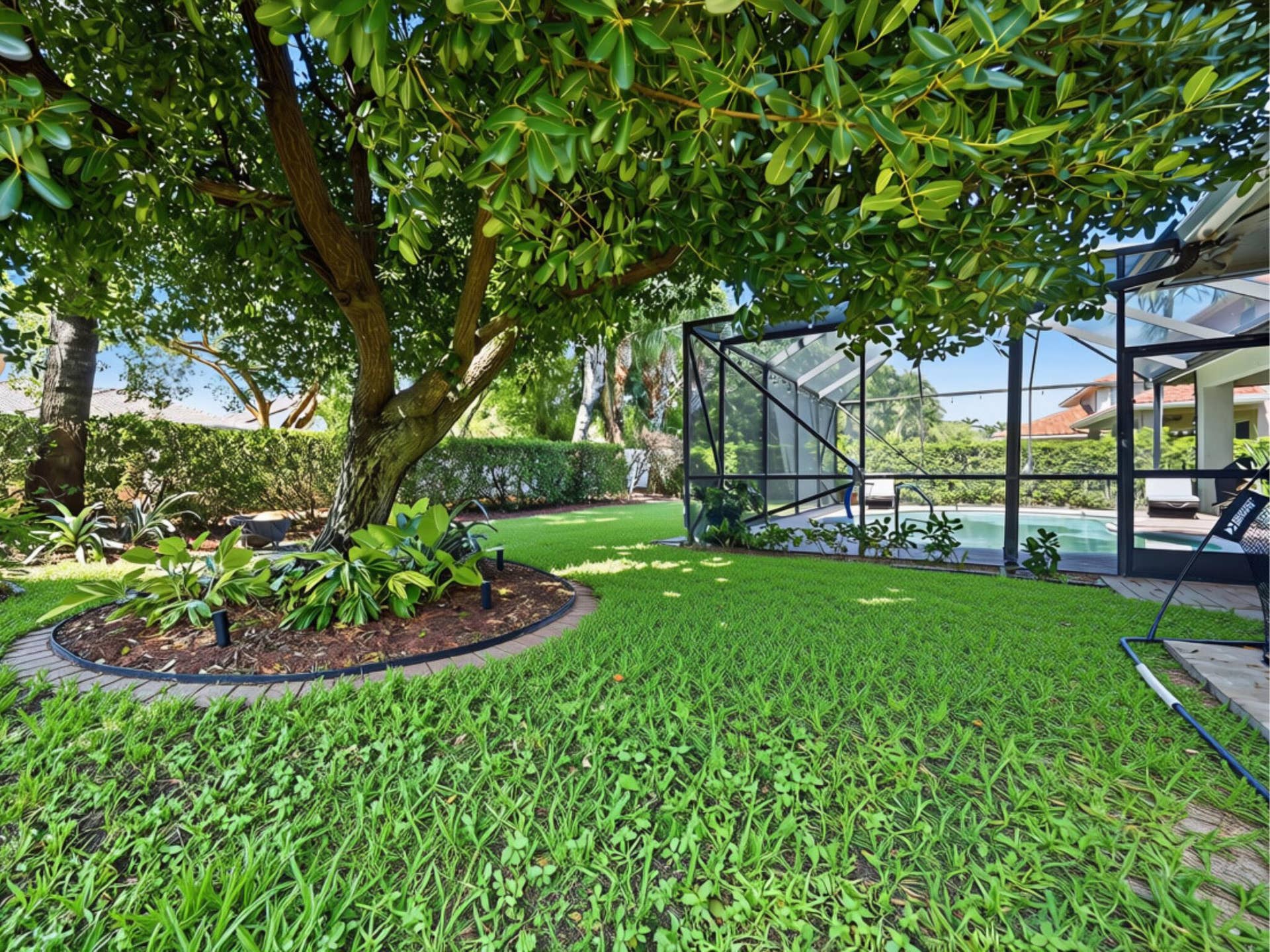 4305 WELLINGTON SHORES Drive, Wellington, FL 33449 Lush Landscaping
