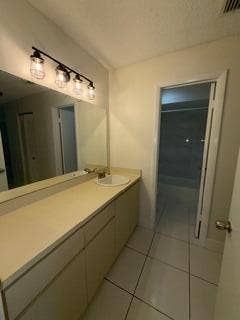 Primary bath vanity area