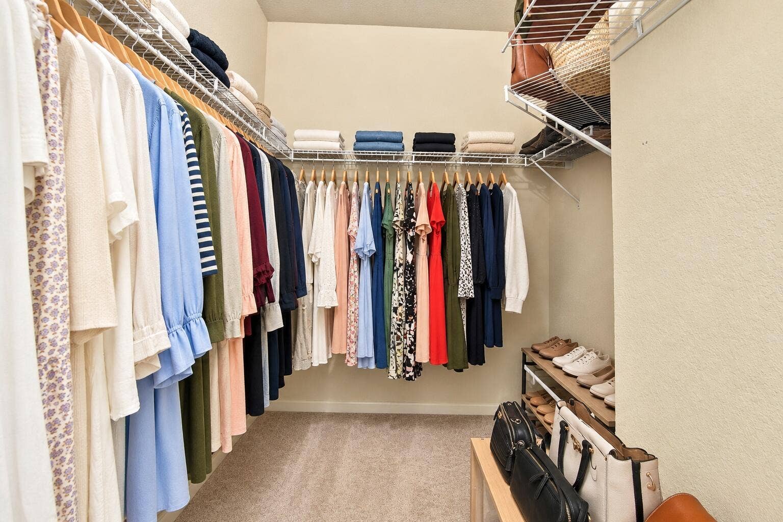 4244 SW 164TH Court, Miami, FL 33185 Neatly Staged Walk-In Closet
