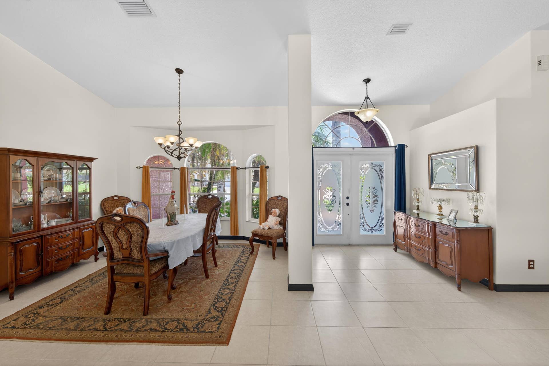 dining room area