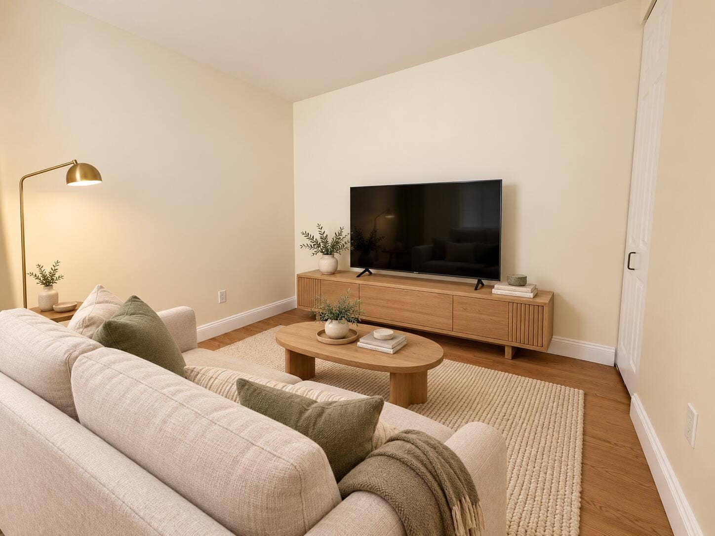 Warm Contemporary Upstairs TV Lounge-1