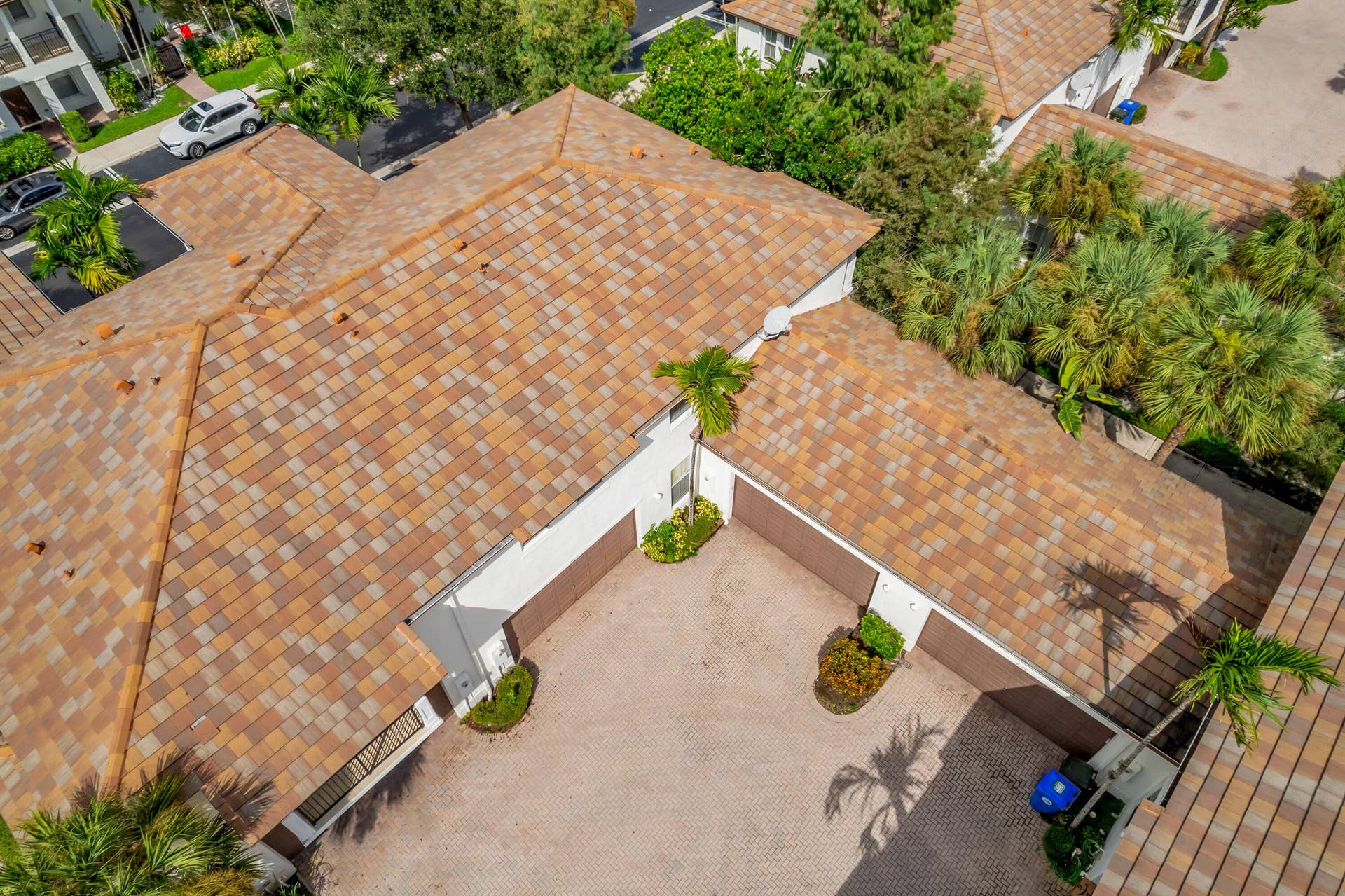 4784 Acadian Trail, Coconut Creek, FL 33073 Aerial Roof