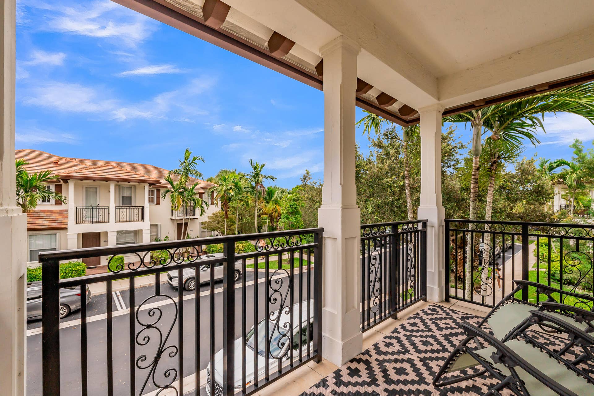 4784 Acadian Trail, Coconut Creek, FL 33073 2nd floor open balcony off the Primary Bedroom