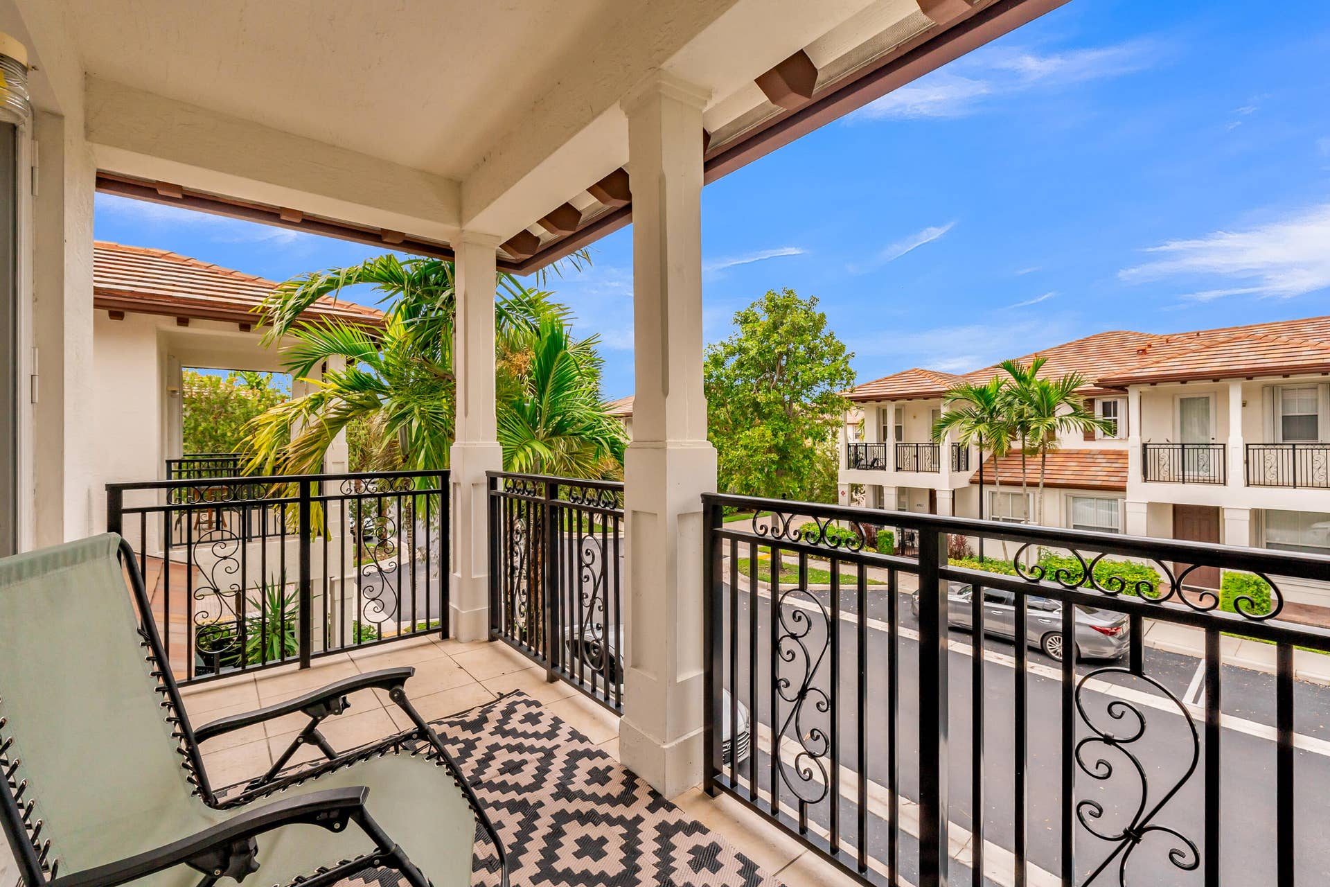 4784 Acadian Trail, Coconut Creek, FL 33073 2nd floor open balcony off the Primary Bedroom