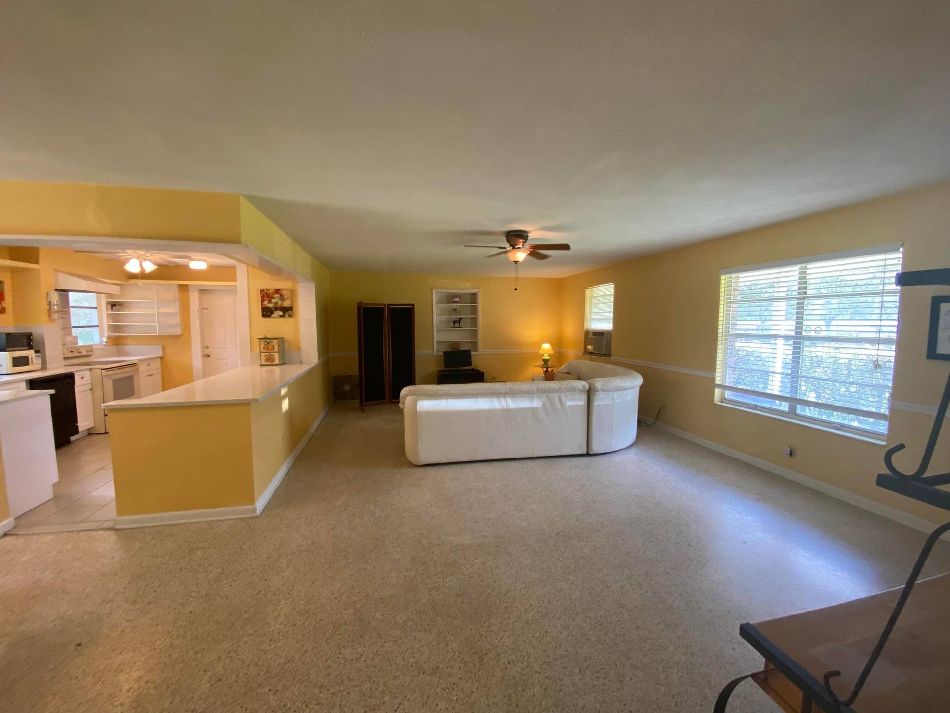 View from Bedroom Hallway toward Kitchen & Great Room