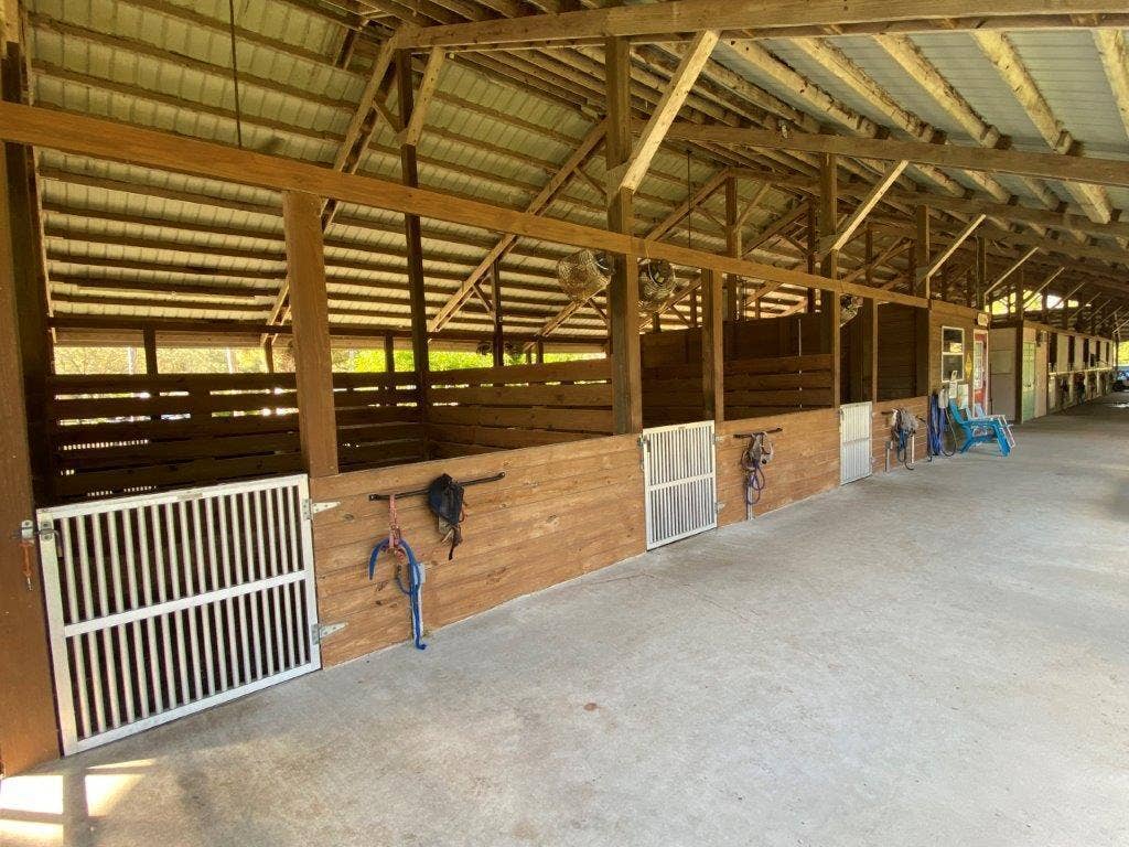 Stalls Inside Stable Available Separately