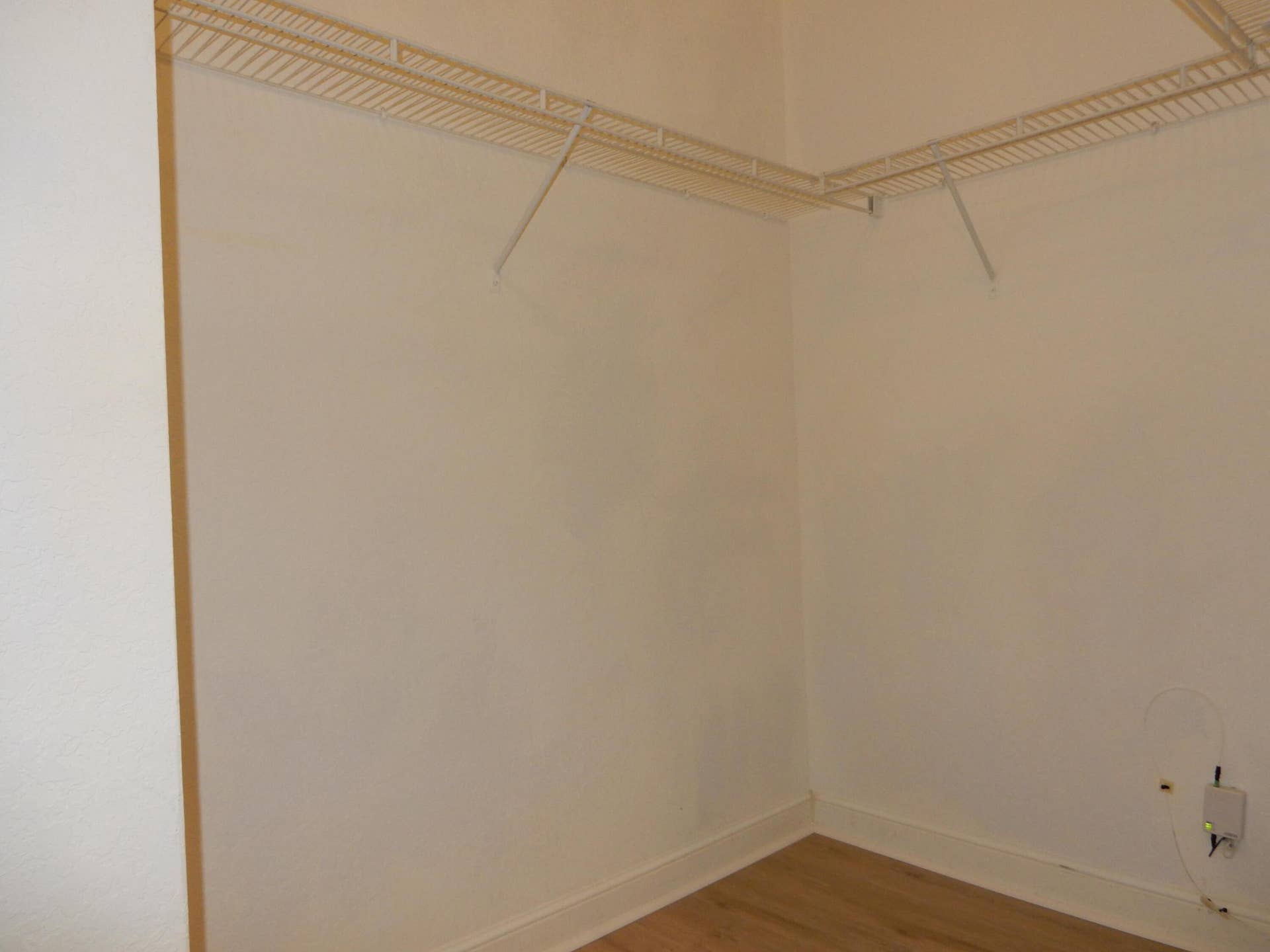 Principal walk-in closet