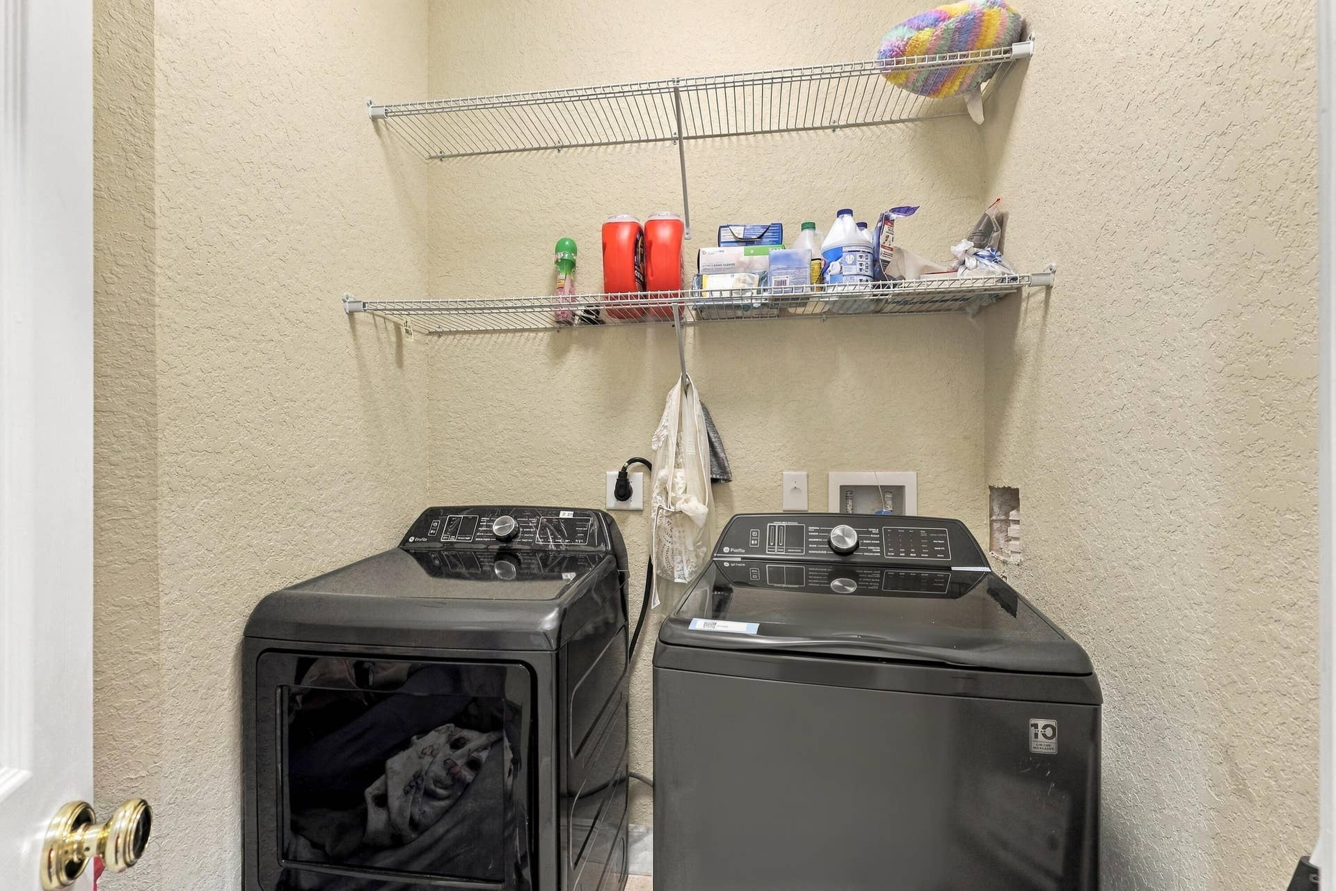 Convenient Upstairs Laundry Room