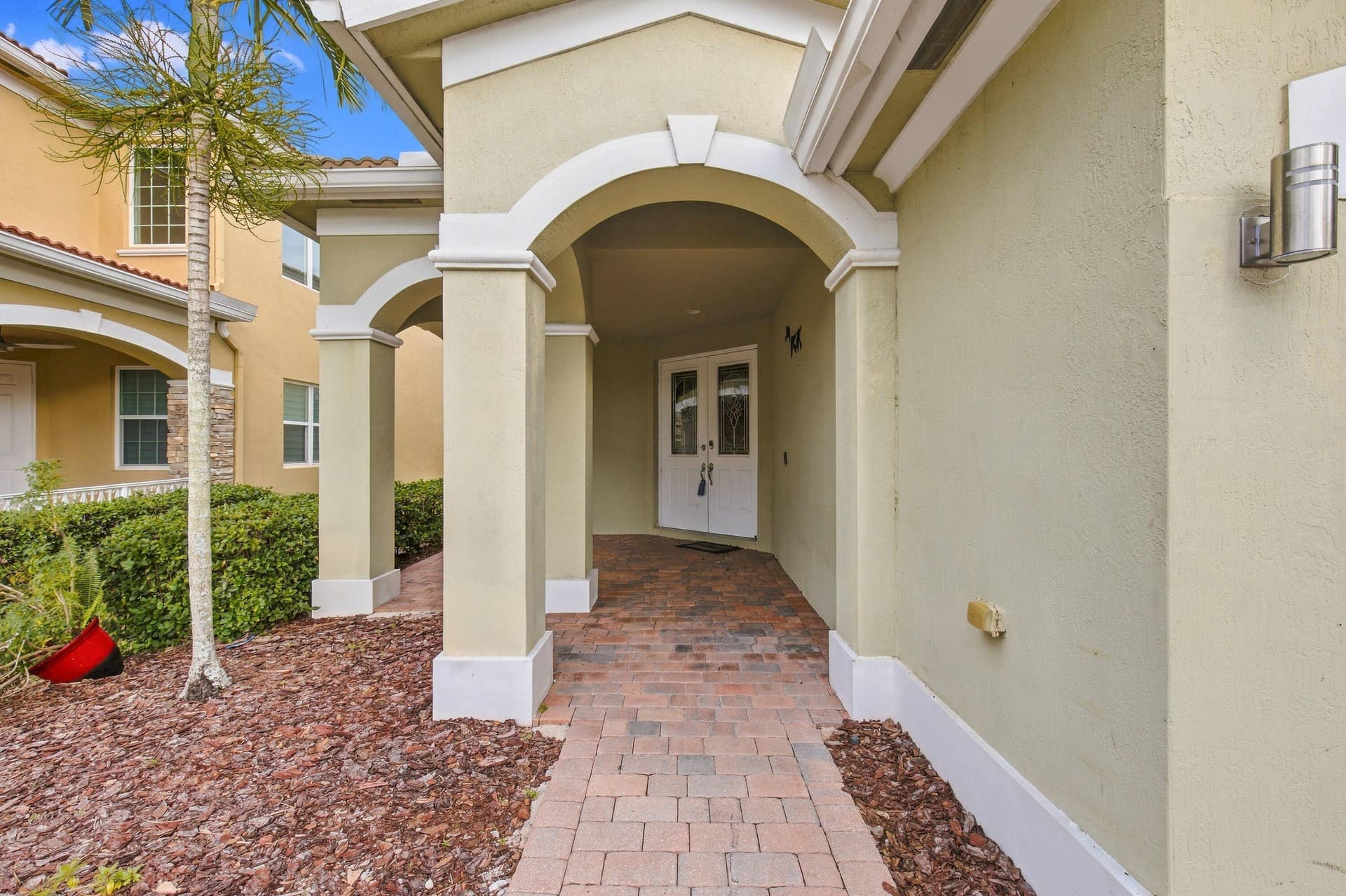 Covered Front Entrance