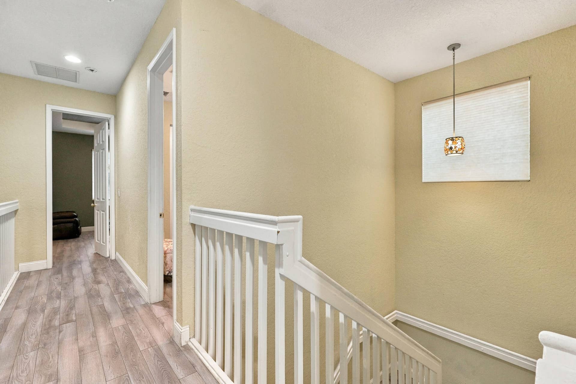 Upstairs Hallway and Staircase