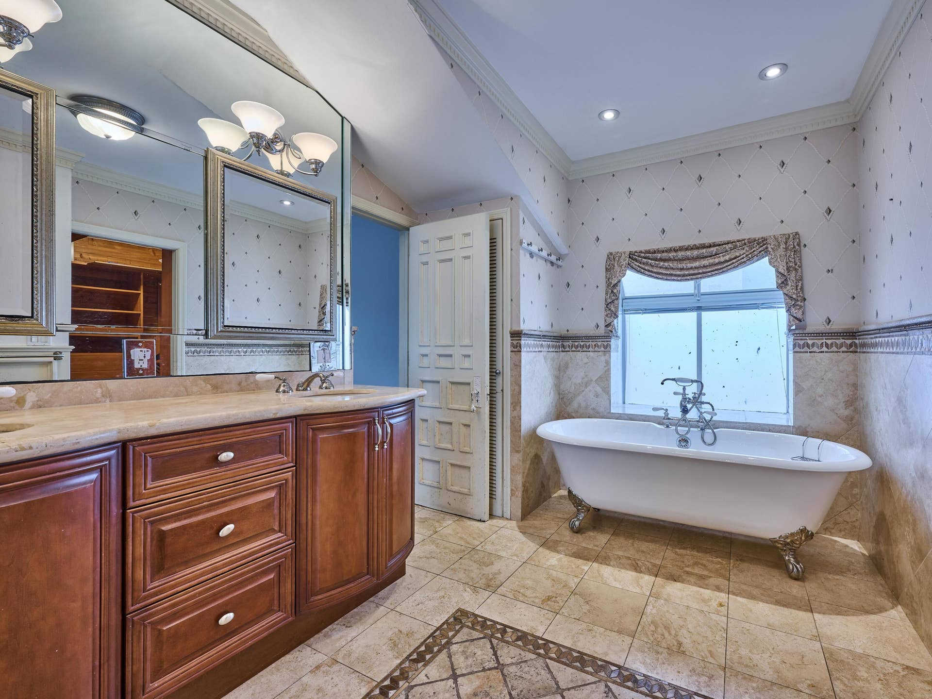 Primary bathroom.