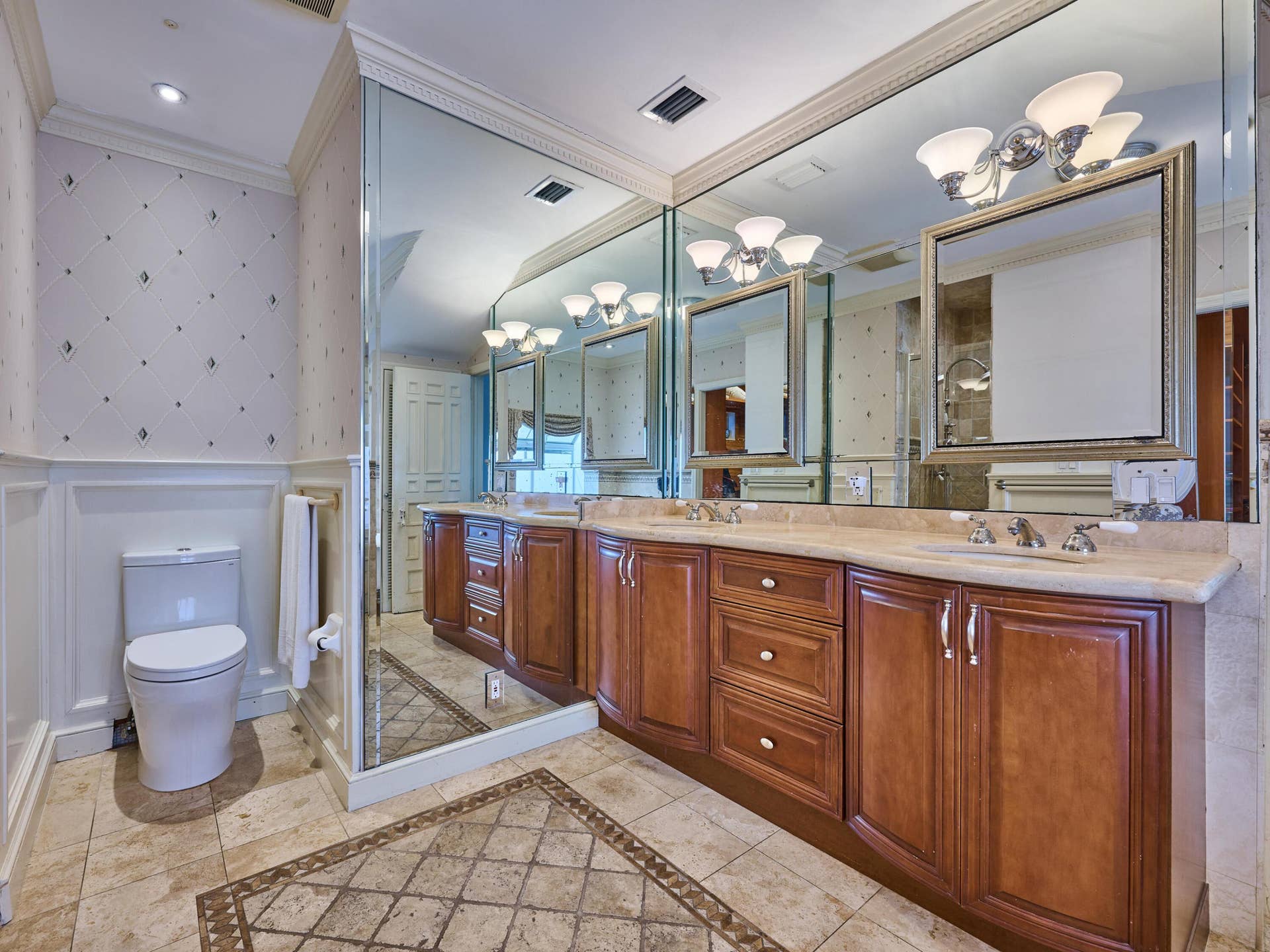 Primary bathroom.