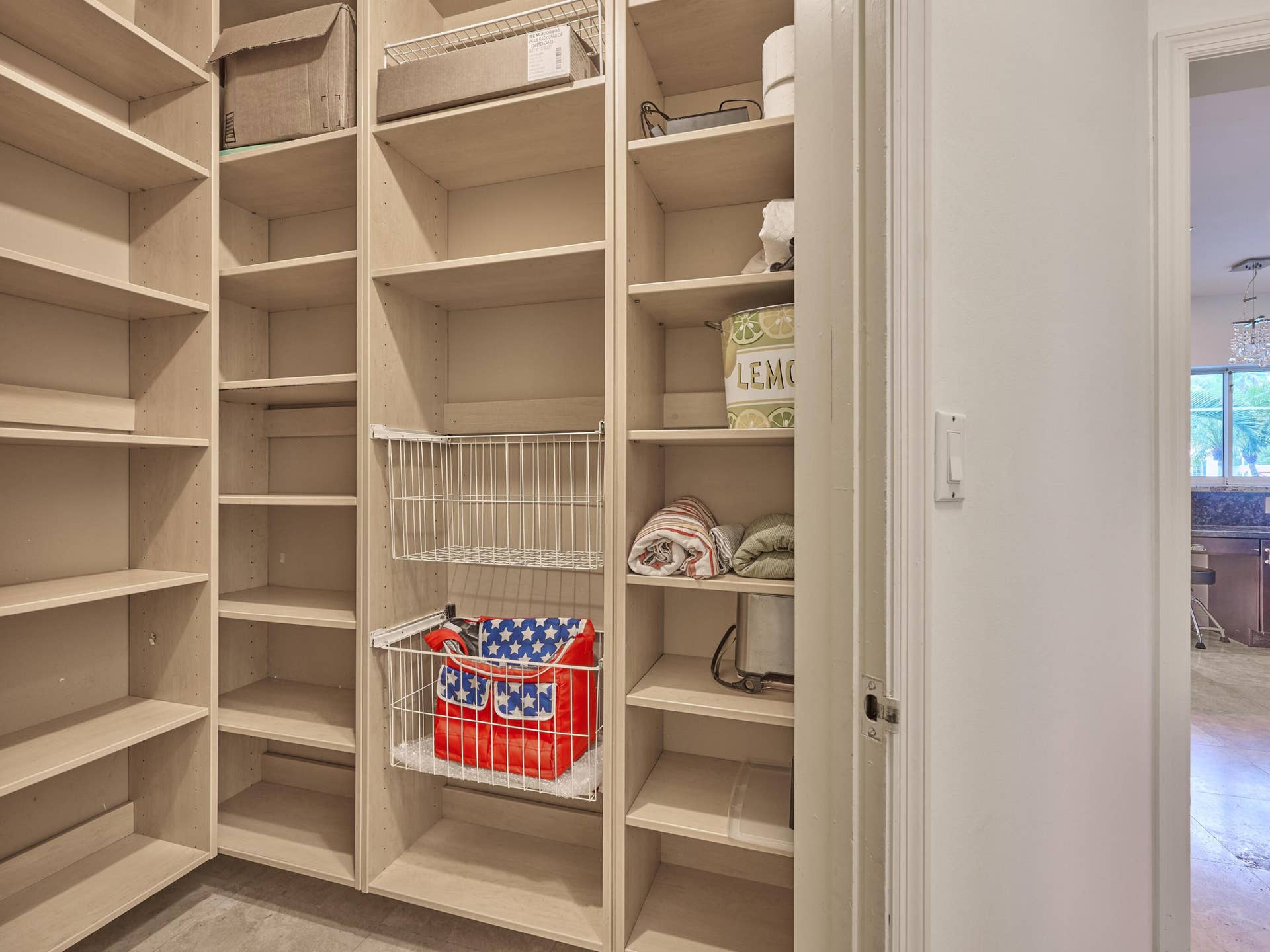 Walk-in pantry