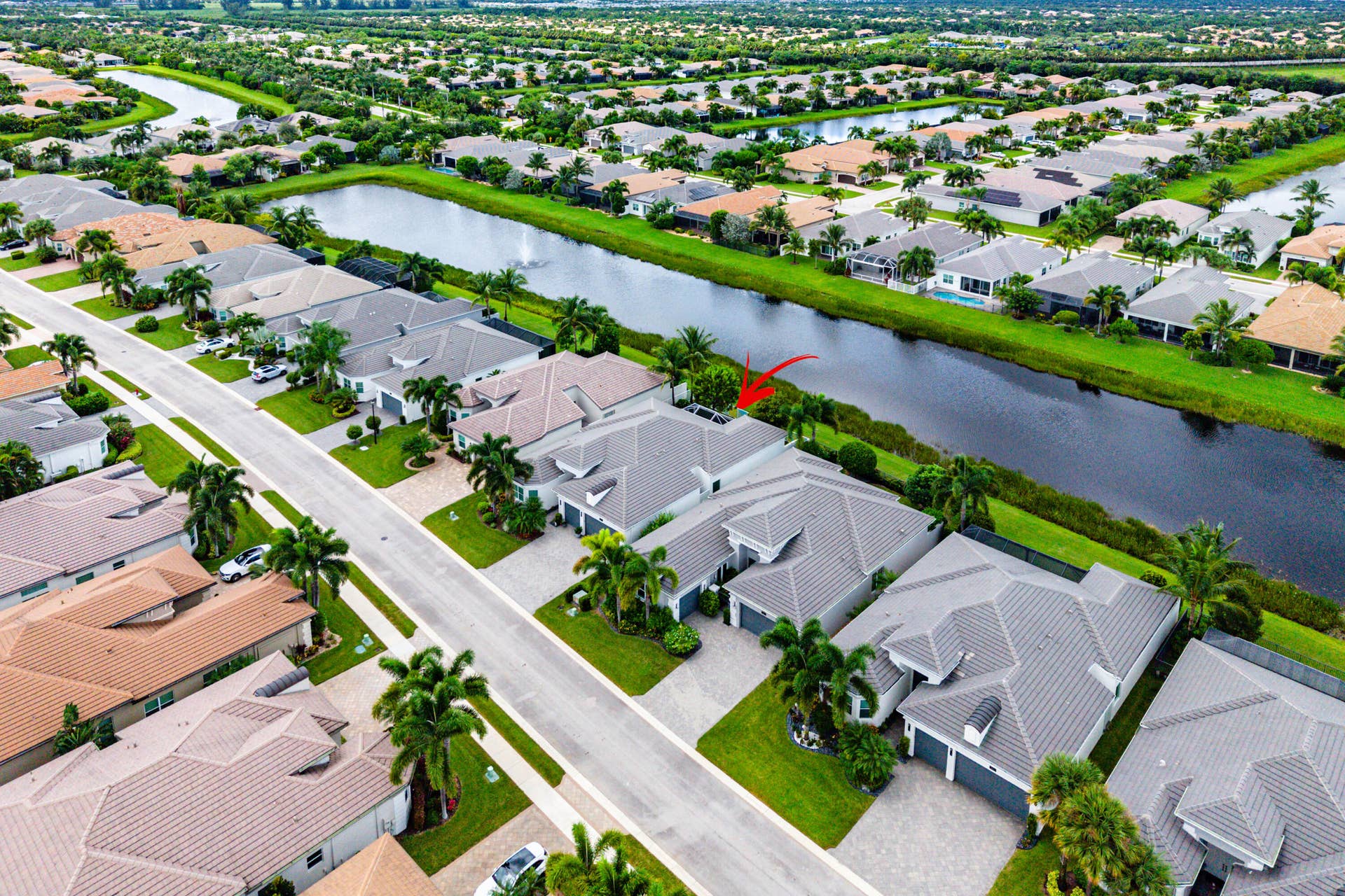 8223 Majestic Mountain Drive, Boynton Beach, FL 33473 Aerial View Of Home