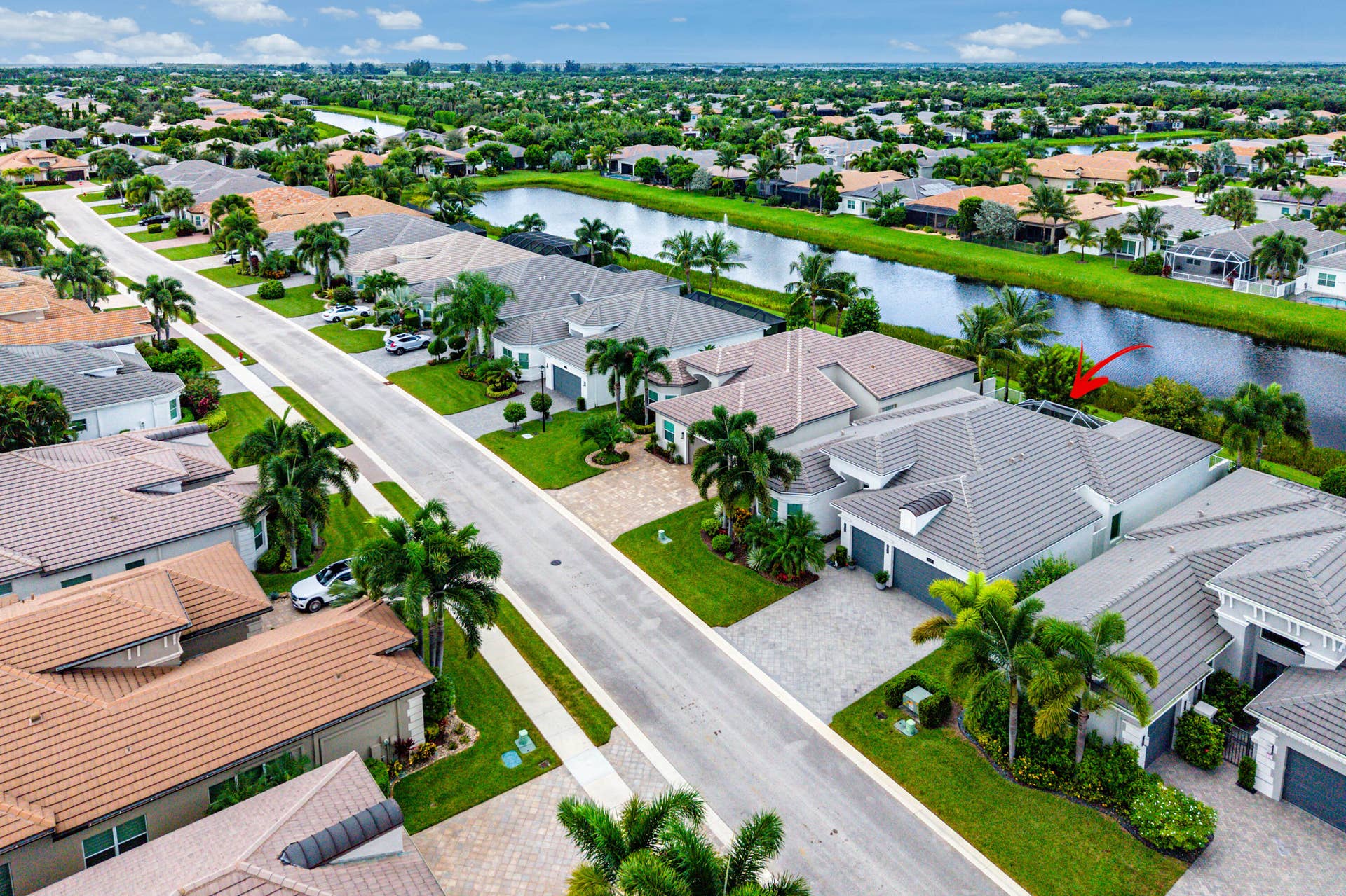 8223 Majestic Mountain Drive, Boynton Beach, FL 33473 Aerial View Of Home