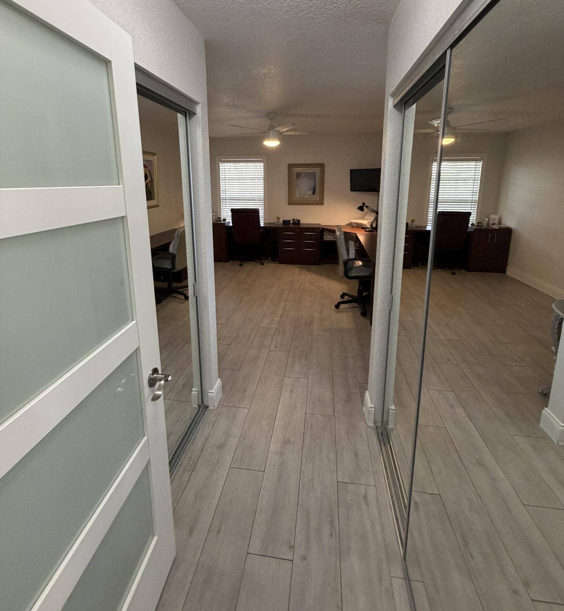BR 2 Closets / Hall