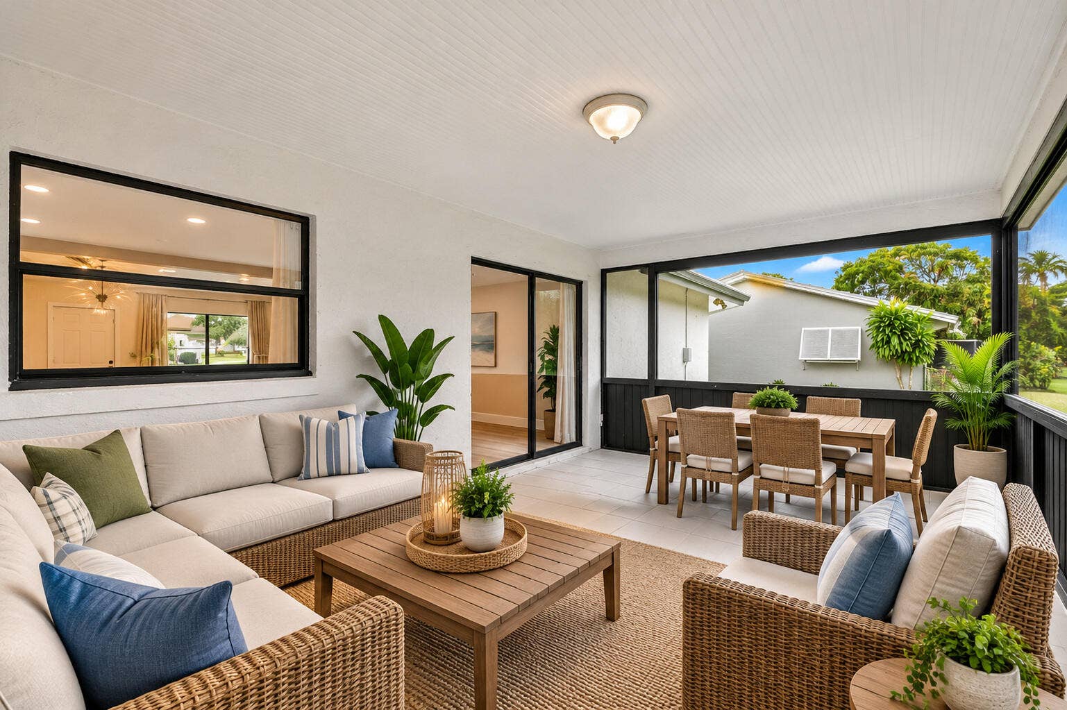 8213 Rose Marie Avenue W, Boynton Beach, FL 33472 Patio Virutal Staged