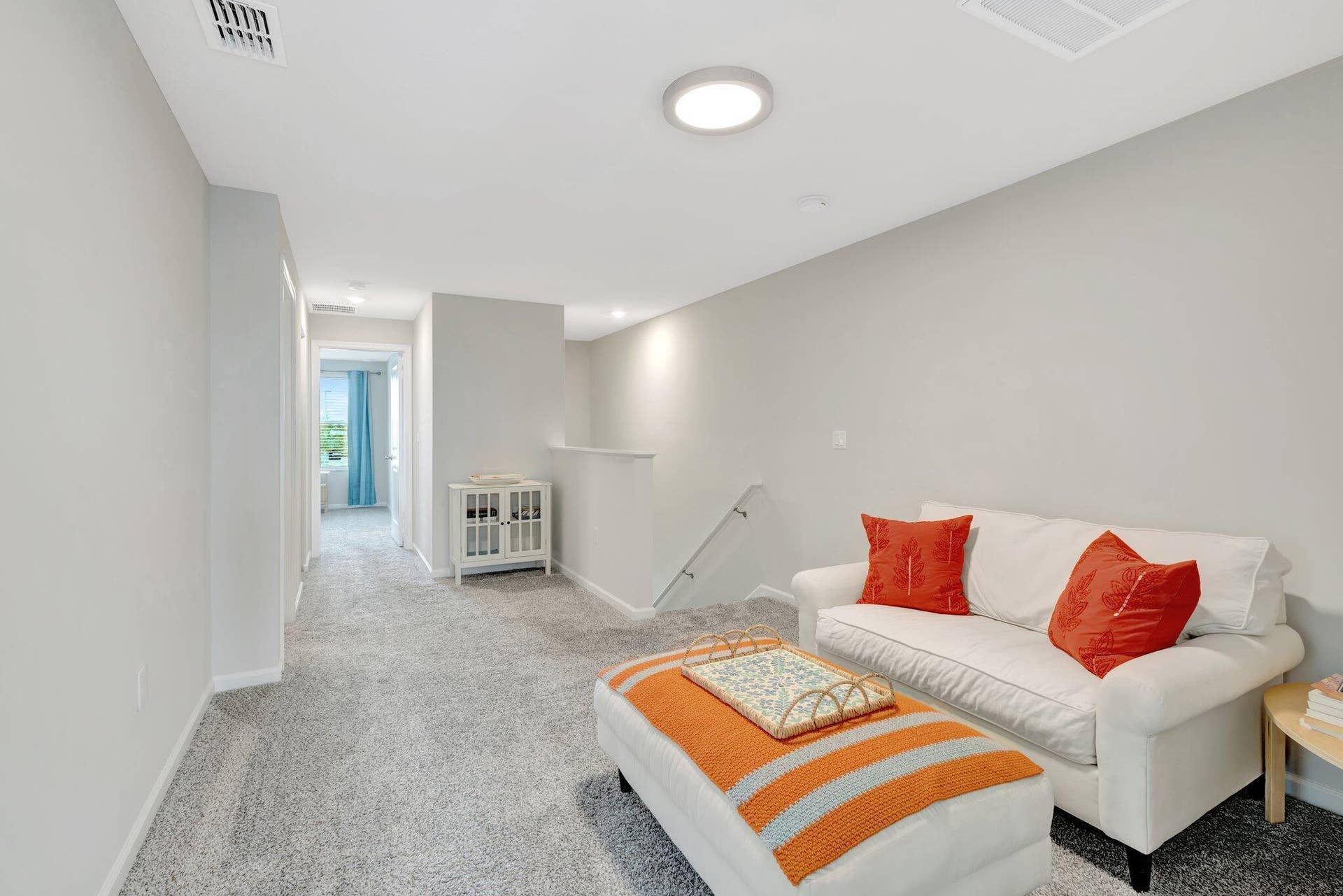upstairs loft area