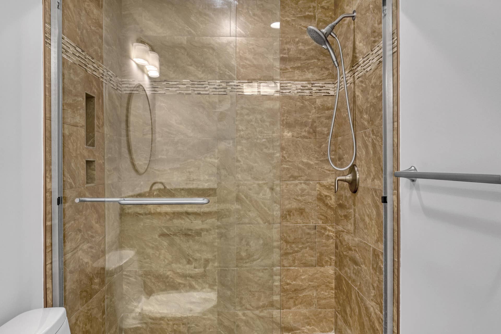 Walk in shower